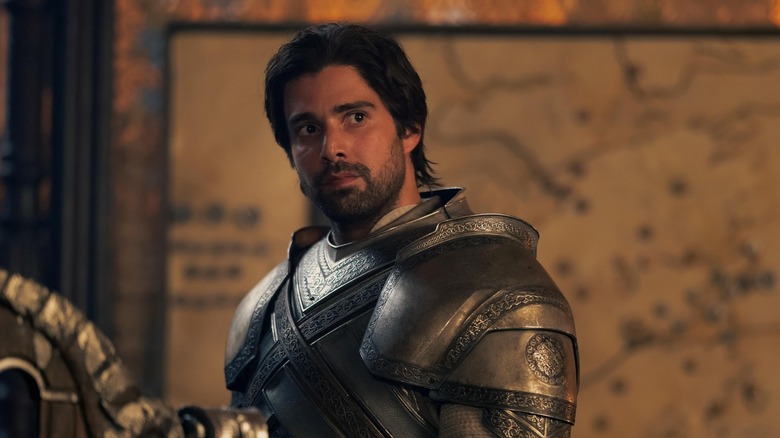 Ser Criston looking in armor