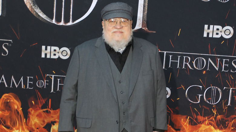 George R.R. Martin at an event