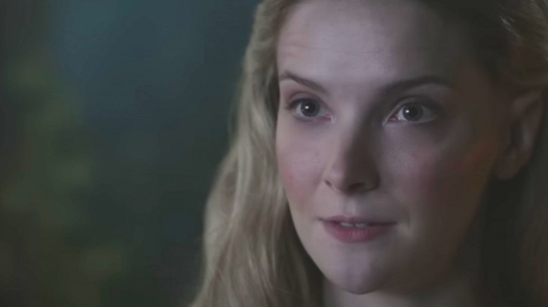 Morfydd Clark as Galadriel in The Rings of Power