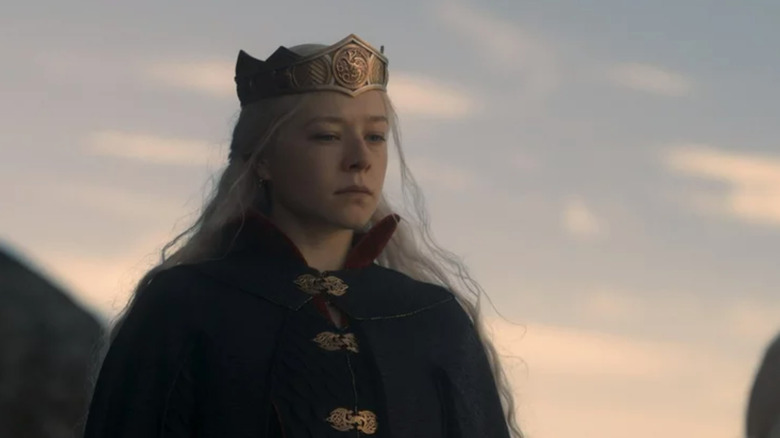 Rhaenyra in mourning