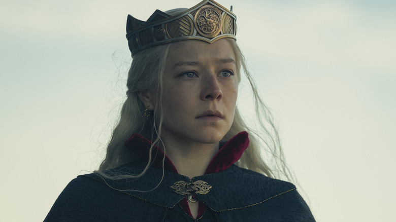 Rhaenyra Targaryen is crowned queen