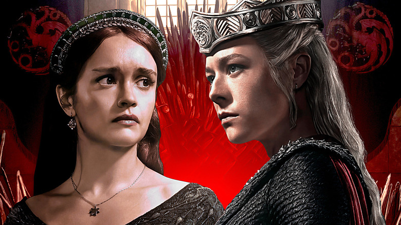 Alicent and Rhaenyra