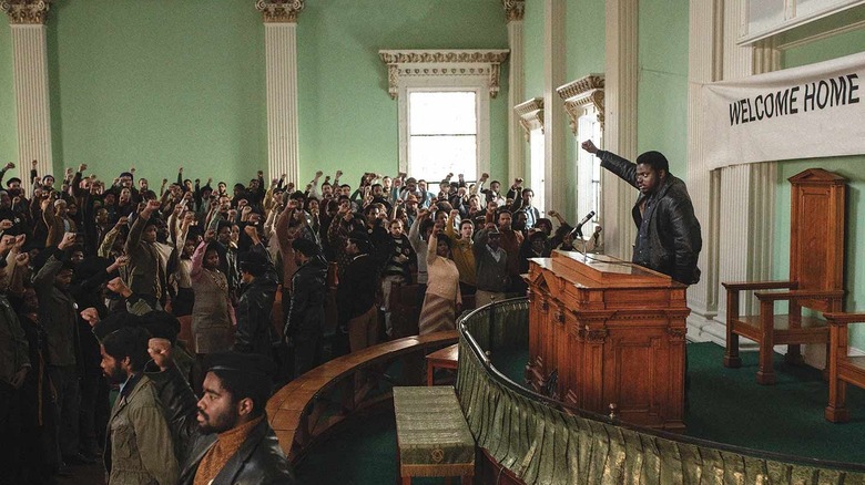 Fred Hampton speaks at rally