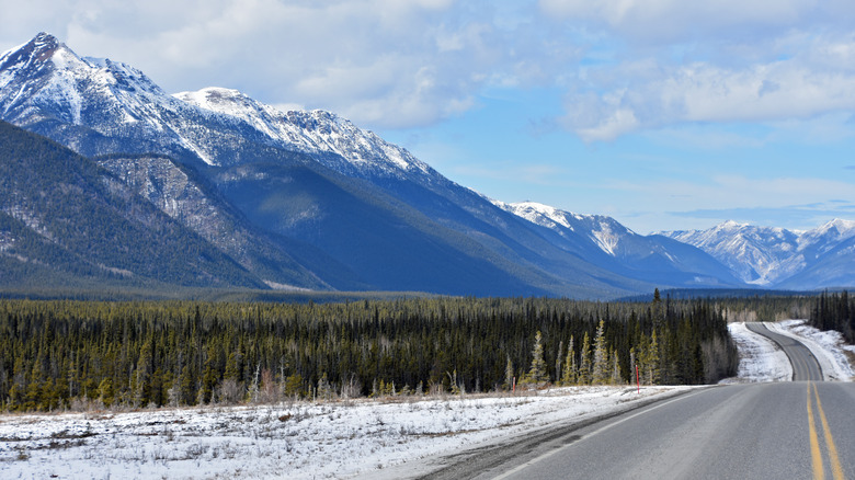 The Alaska Highway in British Columbia