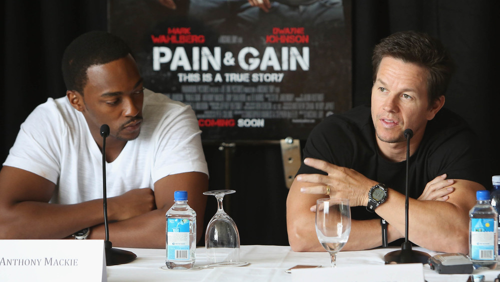 Anthony Mackie and Mark Wahlberg