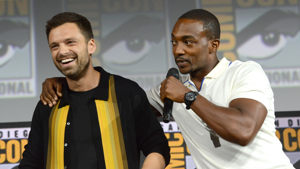 Anthony Mackie and Sebastian Stan