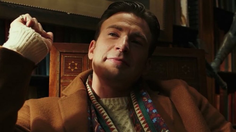 Chris Evans as Hugh Ransom Drysdale in Knives Out