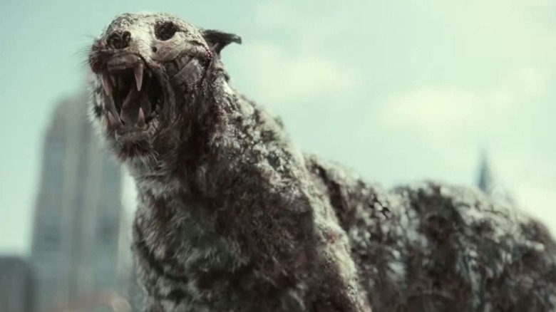 The zombie tiger in 'Army of the Dead'