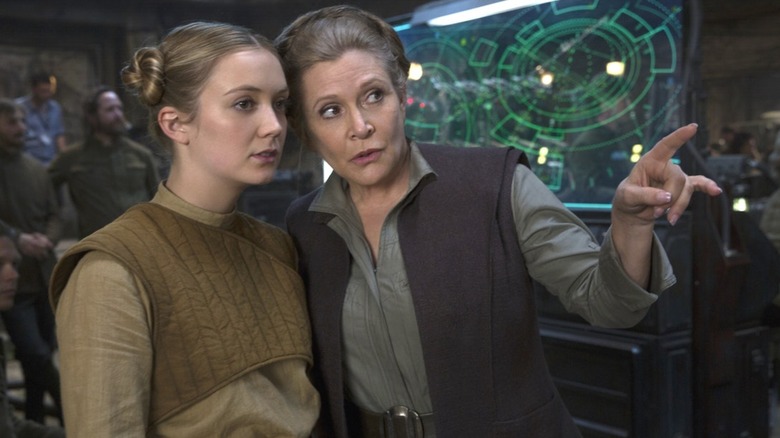 How Billie Lourd Really Felt When She Joined Carrie Fisher In Star Wars