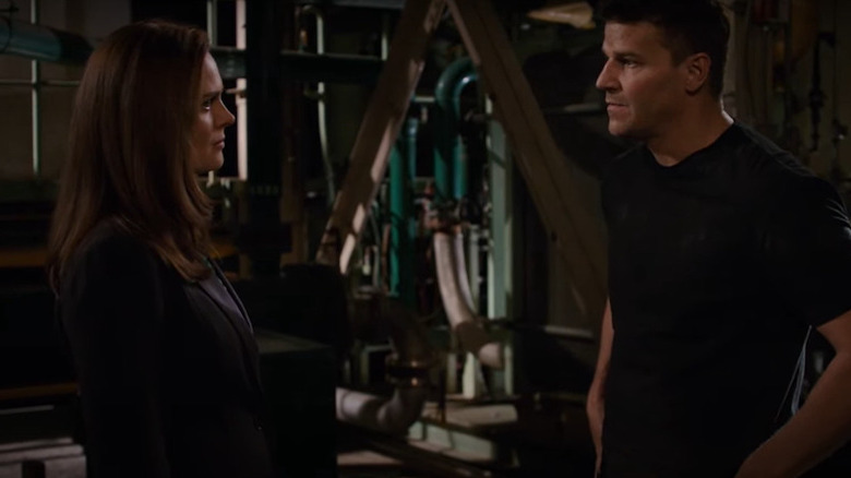 Bones and Brennan talking