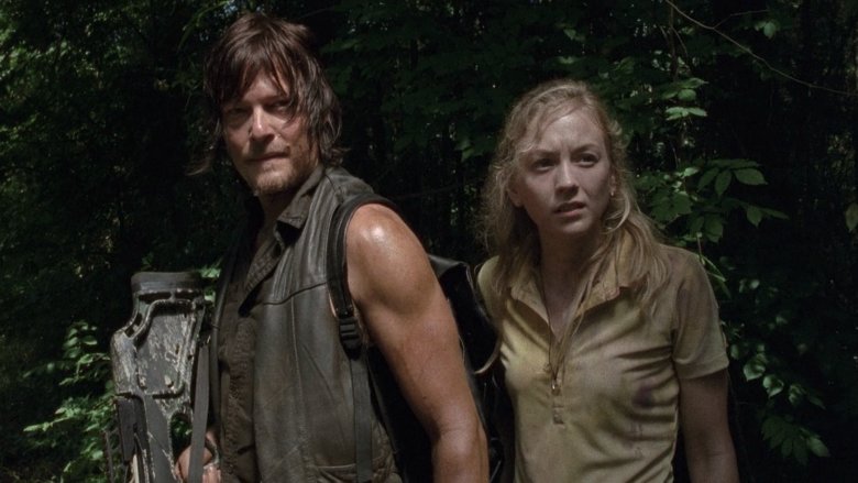 Daryl and Beth in their Season 4 wanderings