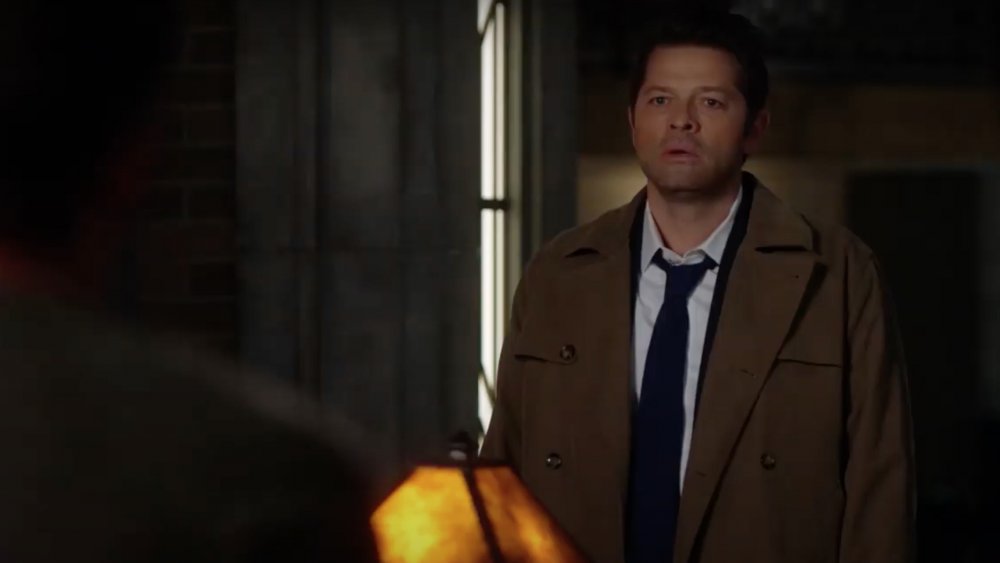 Misha Collins as Castiel on Supernatural