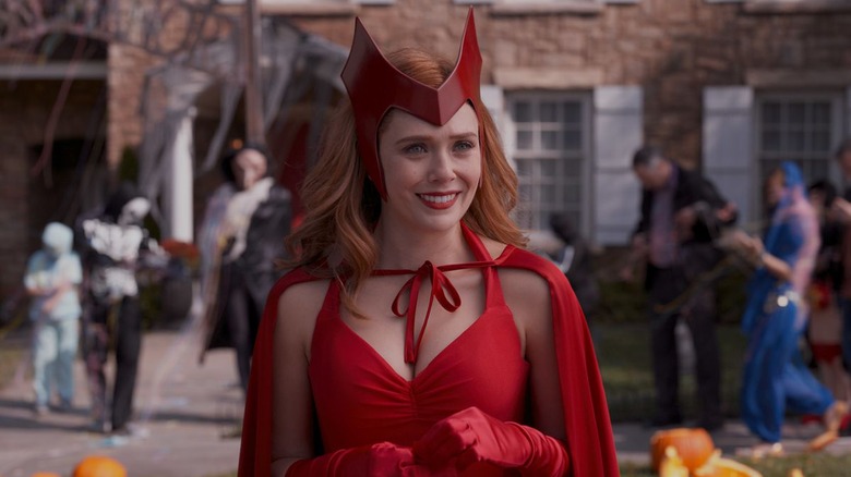 Wanda in costume