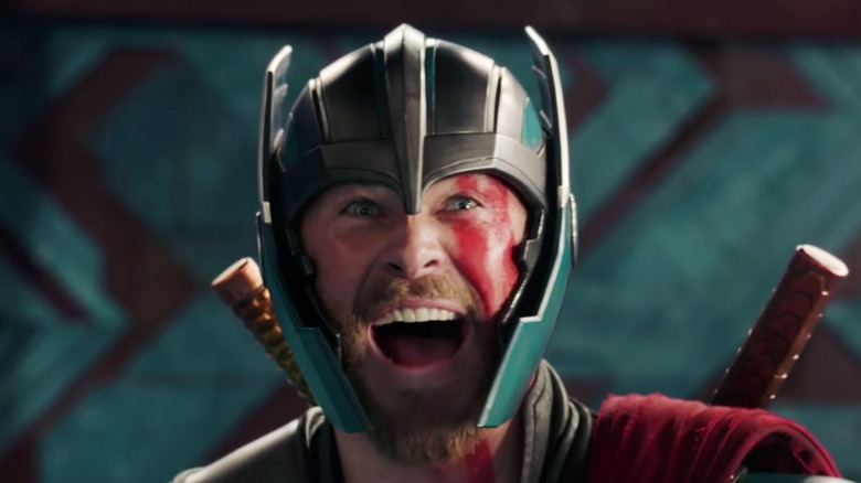 Thor smiles