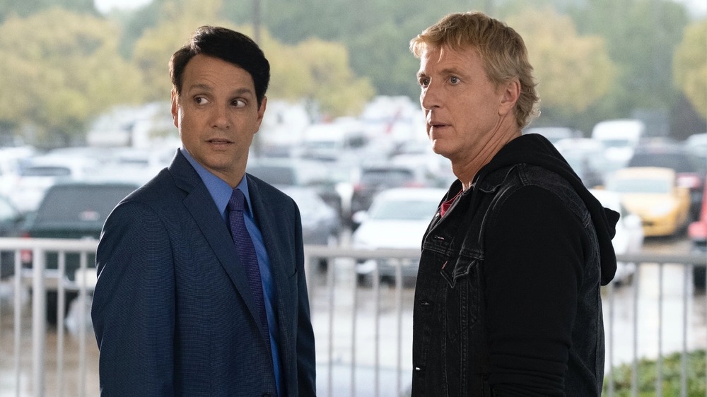 Johnny and Daniel in Cobra Kai