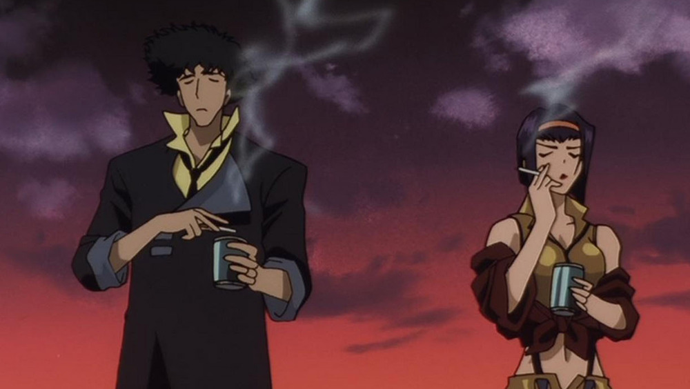 Faye and Spike Cowboy Bebop