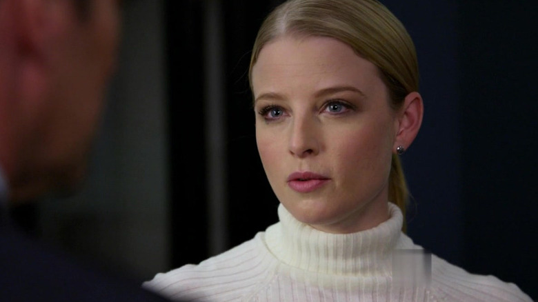 Criminal Minds Ashley Seaver white turtleneck