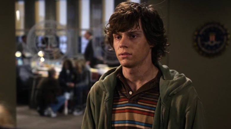 Evan Peters on Criminal Minds