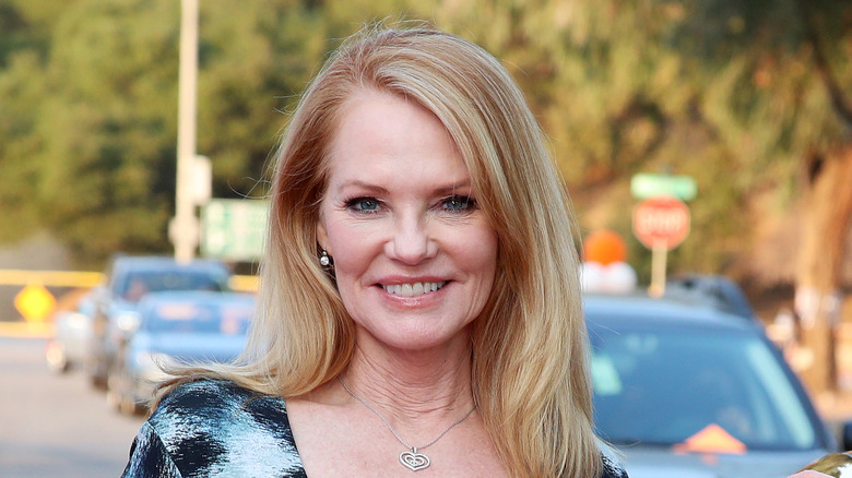 Marg Helgenberger smiling