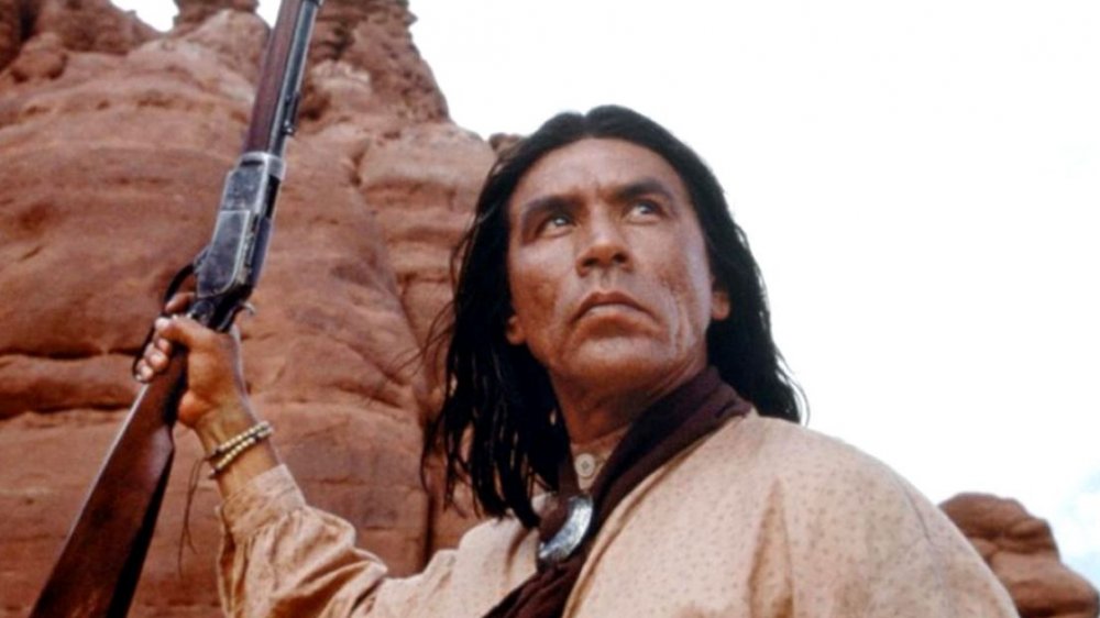 Wes Studi as Geronimo in Geronimo: An American Legend