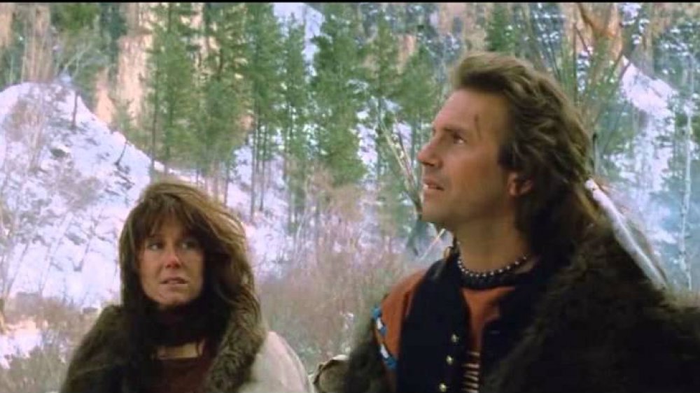 Mary McDonnell as Stands with a Fist and Kevin Costner as Lt. John J. Dunbar in Dances With Wolves