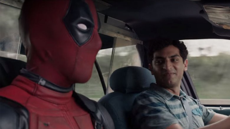 Ryan Reynolds and Karan Soni in Deadpool