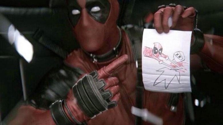 CGI Ryan Reynolds in Deadpool