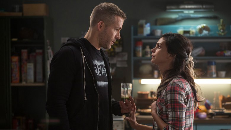 Ryan Reynolds and Morena Baccarin in Deadpool