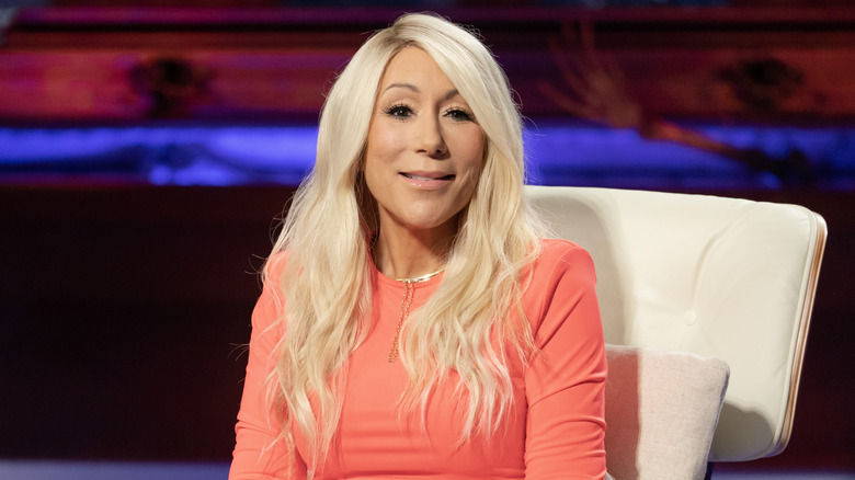 Lori Greiner smiling on Shark Tank