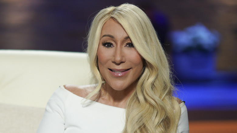 Lori Greiner leaning