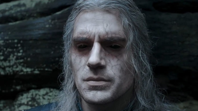 Geralt with dark eyes