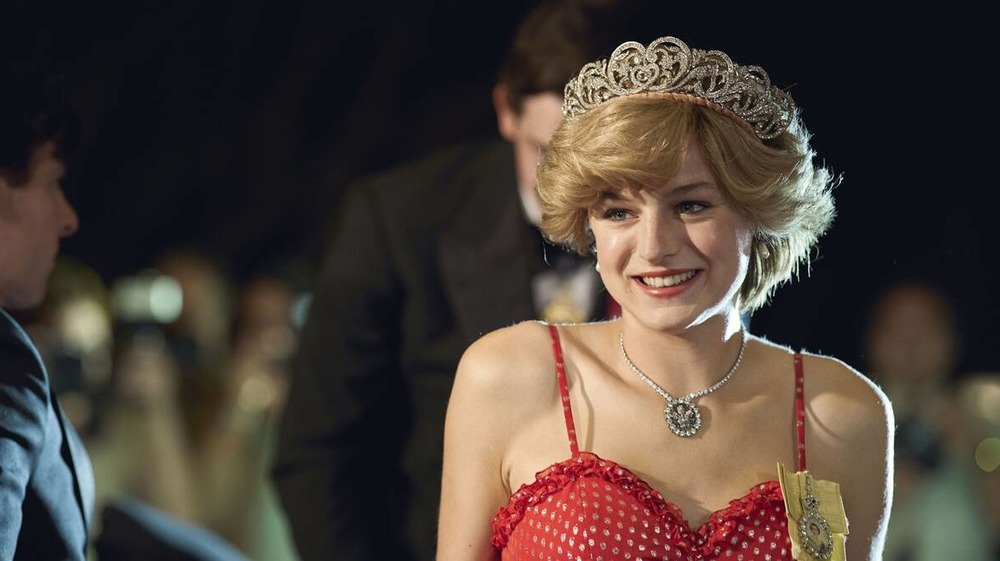 Emma Corrin as Princess Diana on Netflix's The Crown