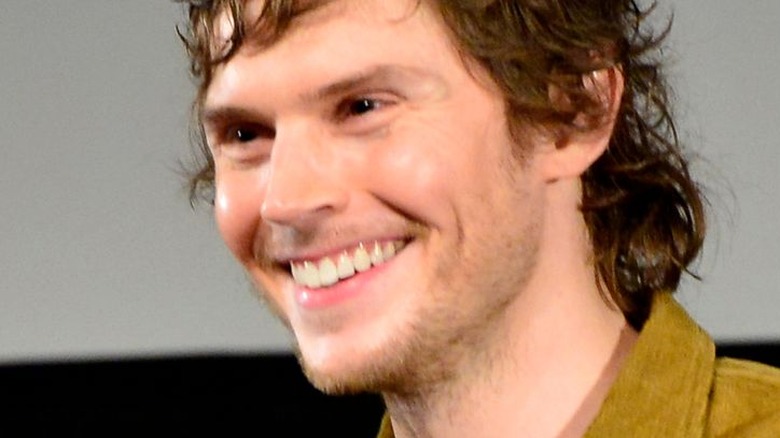 Evan Peters Laughing