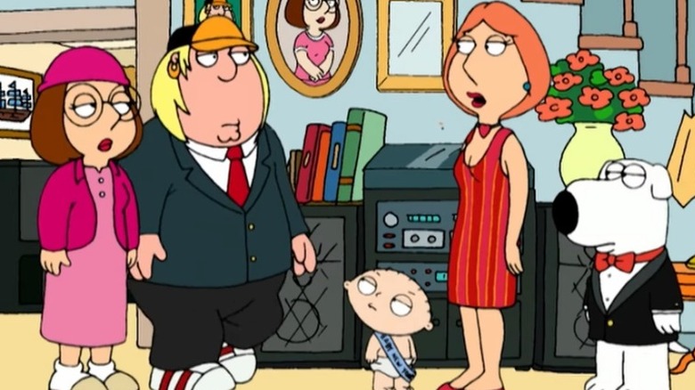 The Griffins stand together Family Guy