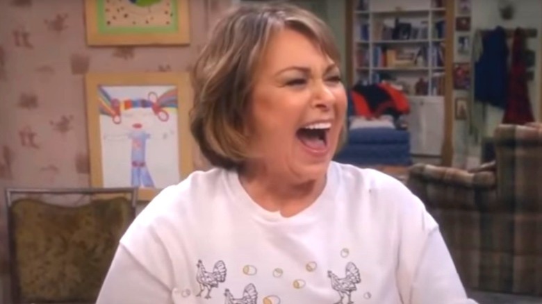 Roseanne Conner laughing