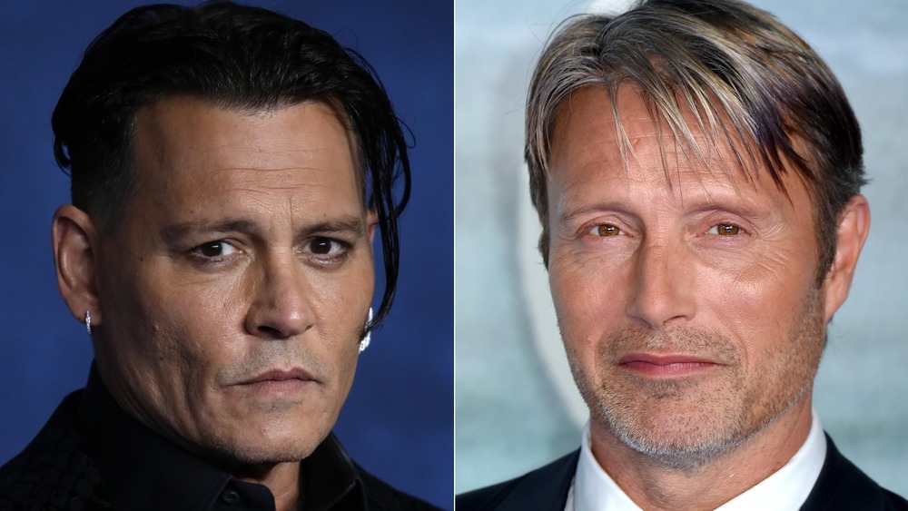 Johnny Depp and Mads Mikkelsen