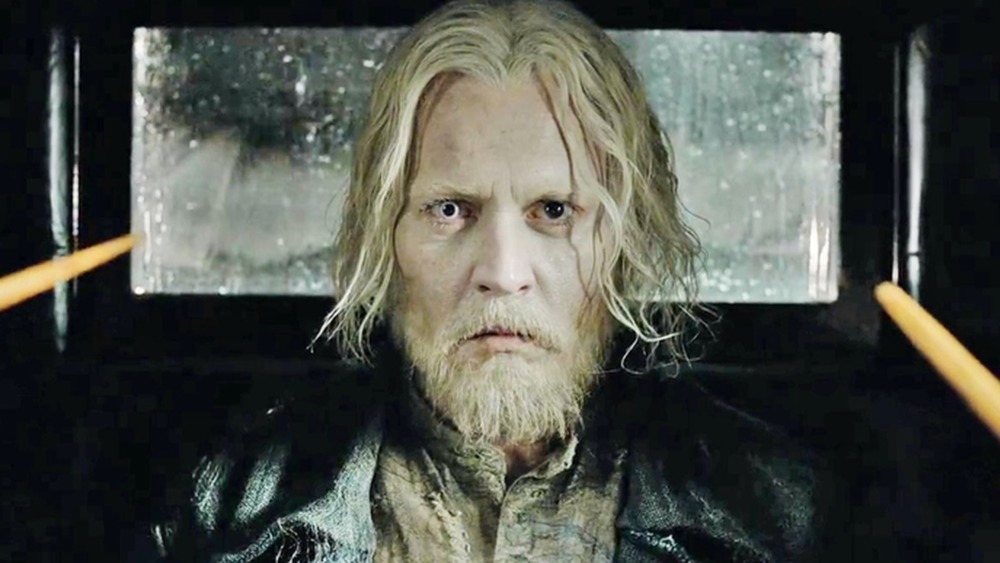 A disheveled Gellert Grindelwald