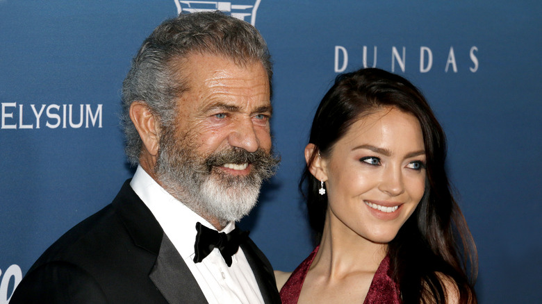 Rosalind Ross and Mel Gibson