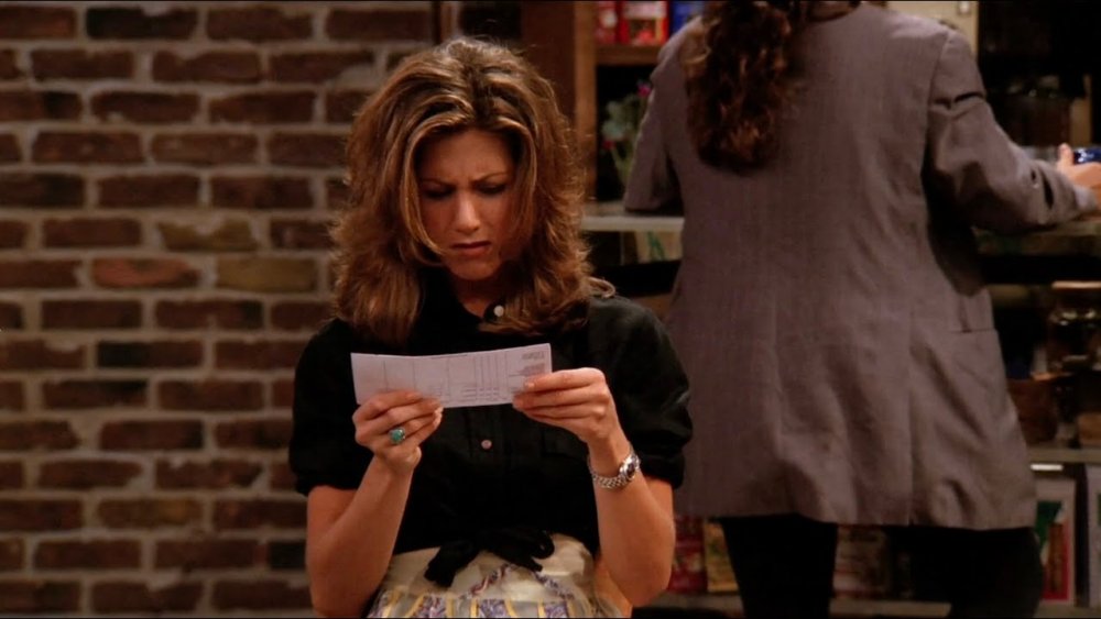 Jennifer Aniston as Rachel Green in Friends