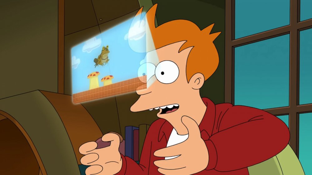 Scene from Futurama