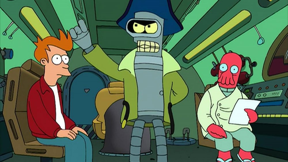 Scene from Futurama