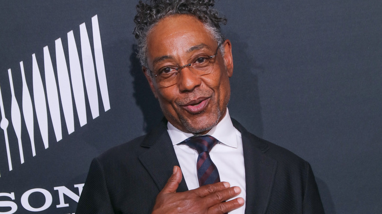 Giancarlo Esposito poses for the camera