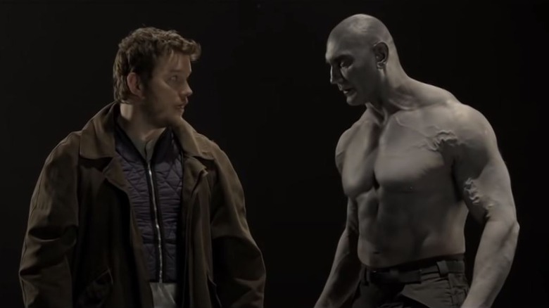 Chris Pratt and Bautista screentest