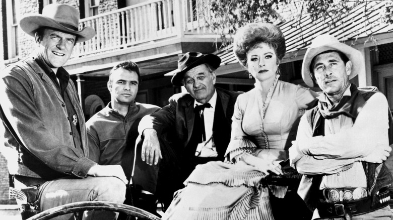 The cast of Gunsmoke.