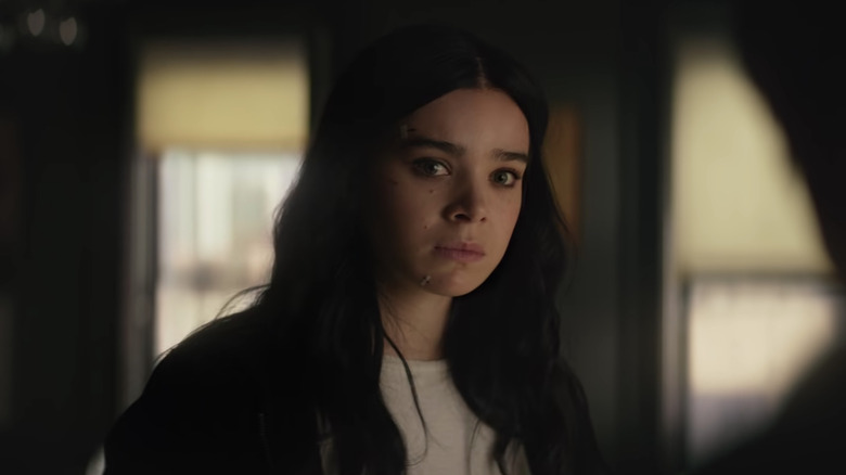 Hailee Steinfeld as Kate Bishop in Hawkeye