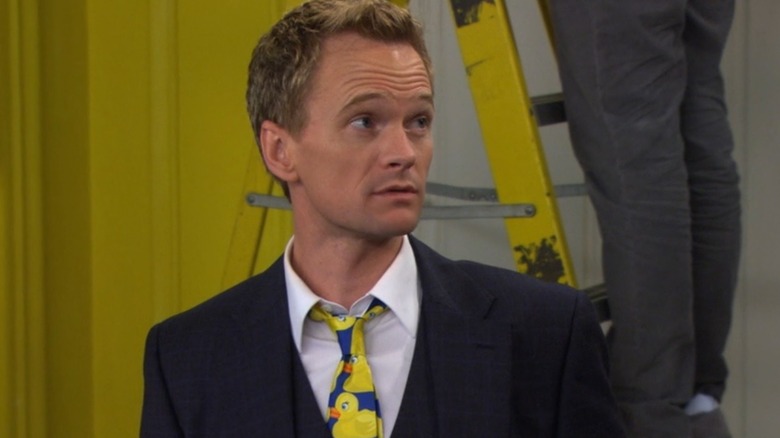 Barney Stinson yellow tie