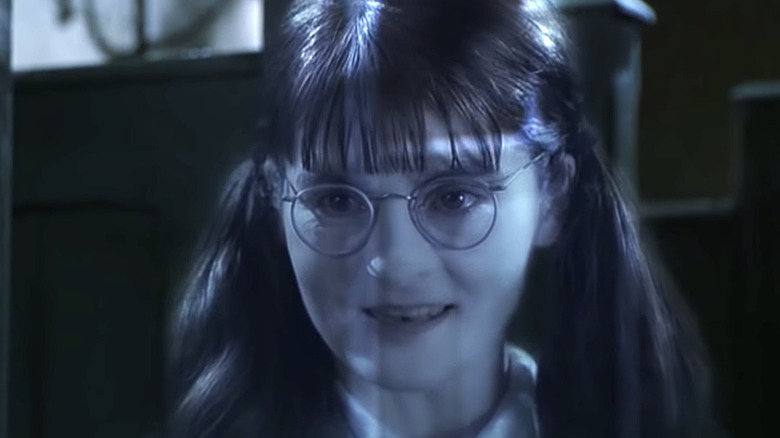 Moaning Myrtle smiling