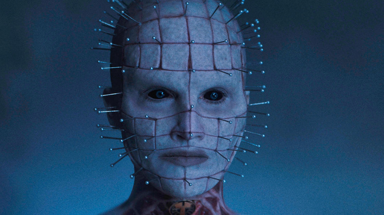 Pinhead staring off camera