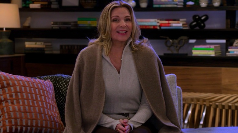 Kim Cattrall smiling 