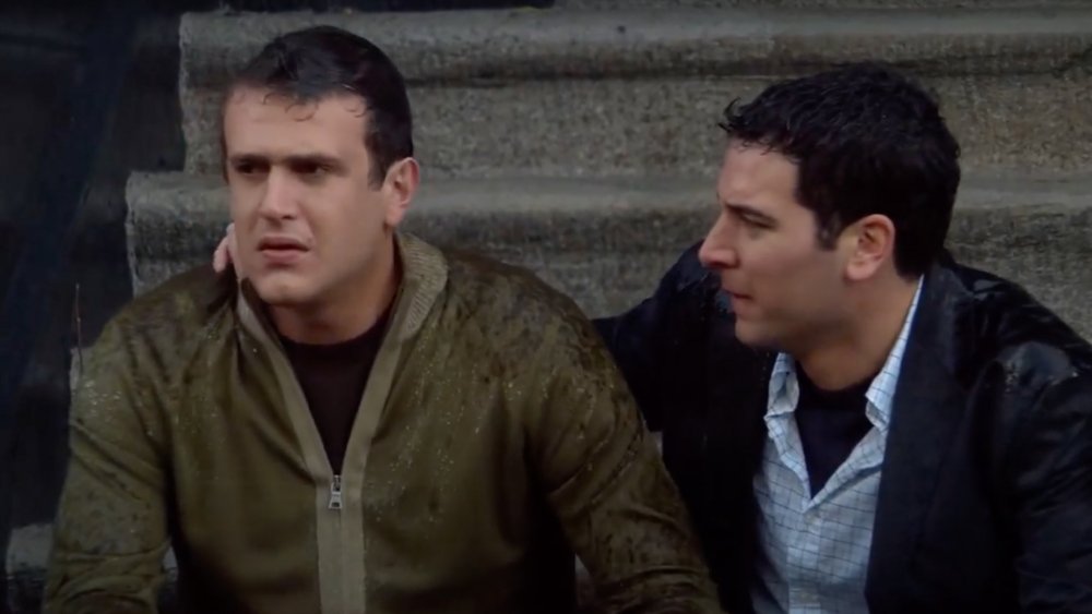 Jason Segel as Marshall Eriksen and Josh Radnor as Ted Mosby in How I Met Your Mother